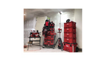 48-22-8440  18.6 in. Tool Storage Crate Bin with Carrying Handles and 50 lbs. Weight Capacity