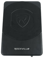 Rockville SS10P 10" 800w Slim Under-Seat Powered Car/Truck Subwoofer Sub+Amp Kit