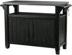 Keter Unity XL Portable Outdoor Table and Storage