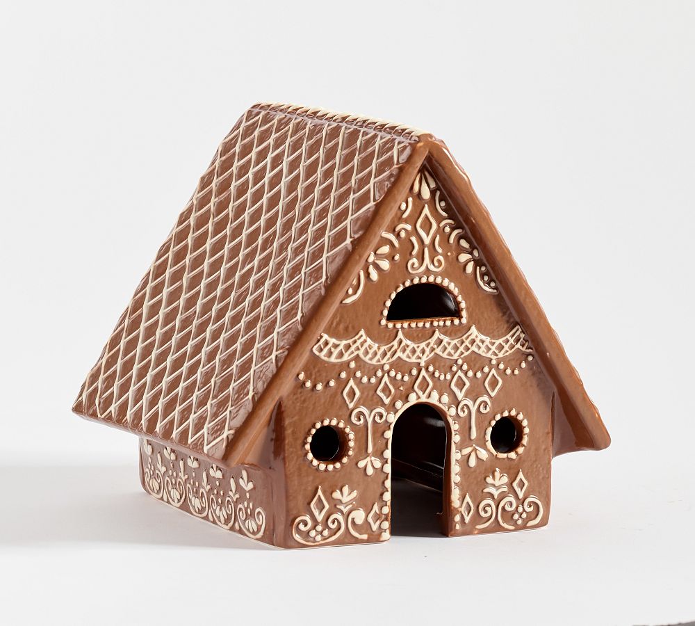 Handcrafted Gingerbread Village Houses