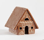 Handcrafted Gingerbread Village Houses