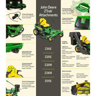 John Deere Z320R 42��� 21.5 HP V-Twin Zero-Turn Riding Mower with Accel Deep Deck