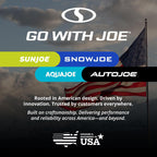Snow Joe 48V Cordless Snow Blower Kit with 2X 8Ah Batteries  Dual-Port Charger & LED Headlights  1600W Brushless Motor  22" Clearing Path - Ice Removal for Driveways  Patios & Sidewalks  24V-X2-SB22