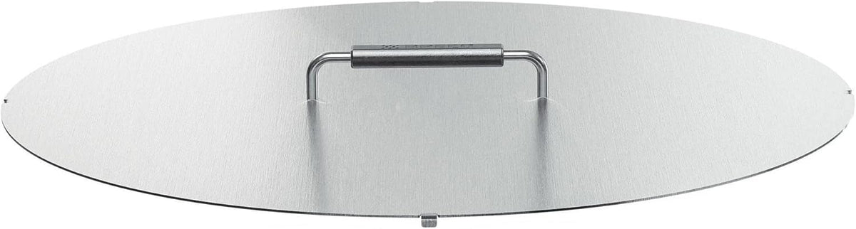 Breeo X Series Lid 24 (27.85 Inch) - Stainless Steel Firepit Lid - Keep Rain Debris and Elements Outside the Fire Pit - Durable Fire Pit Cover - Firepit Cover - USA Made - Bonfire Accessories