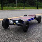 Electric Skateboard 4000 Watts | 12S3P | 35 mph | 22 Mile Range | 6��� Wheels | Cool Lights | �C Black