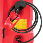 14 Gallon Portable Gas Fuel Tank with Pump, 2 Pack, Red