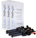 FreshWater Salt System Cartridge - Water Treatment Replacement Cartridge for Spas & Hot Tubs - Easy Maintenance - Supports Natural-Feeling Water to Help Prevent Dry Eyes & Itchy Skin (3 Pack)