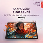 Lenovo Idea Tab - College Tablet - 11�� 2.5K IPS Touchscreen Display - 90Hz - MediaTek Dimensity 6300-4 GB Memory - 128 GB Storage - Integrated Arm Mali-G57 MC2 - Tab Pen and Folio Case