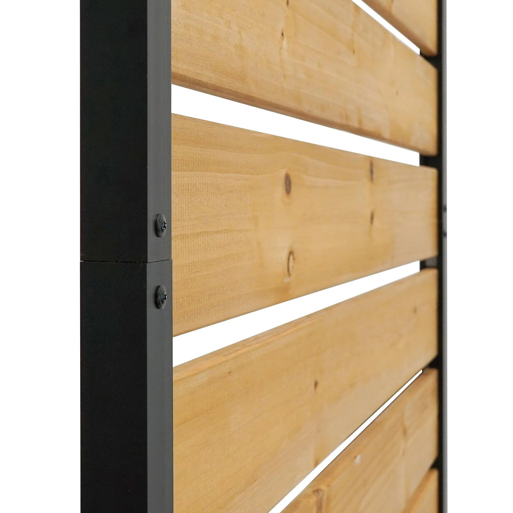 Enclo Privacy Screens 5ft H x 3.2ft W Concord Wood Outdoor Privacy Fence Screen