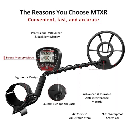 DR.ÖTEK Metal Detector for Adults Professional