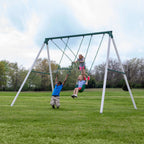 Backyard Discovery Big Brutus Heavy Duty A Frame Swing Set
