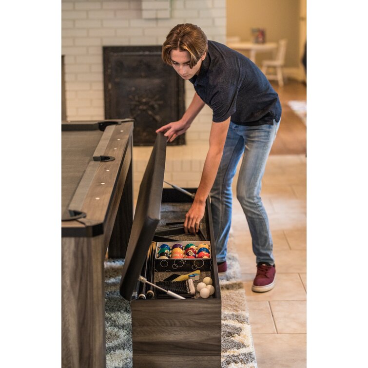 7′ 3-in-1 Combination Table Includes Billiards, Table Tennis, & Dining Table