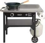 Cuisinart Outdoor Wok Station with 50,000 BTU Burner & 14��� Carbon Steel Wok �C Perfect for Stir Frying & More