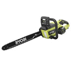 Ryobi 18��� 40V Cordless Chainsaw Kit with Battery & Charger, Green