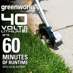 40V 8" Brushless Edger, 4.0Ah USB Battery and Charger Included