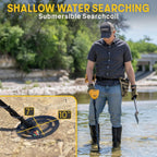Garrett ACE 300 Metal Detector for Adults - Made in The USA - Waterproof Coil and Headphone Plus Accessories