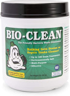 Bio-Clean Natural Drain Cleaner 2lb Canister �?Enzyme-Based for Septic Tanks & Grease Traps, Eco-Friendly, 100 Treatments