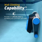 Dolphin Nautilus CC Automatic Robotic Pool Vacuum Cleaner  Wall Climbing Scrubber Brush  Top Load Filter Access  Ideal for Above/In-Ground Pools up to 33 FT in Length