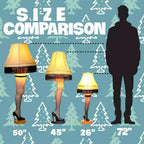 45 Inch Full Size Christmas Leg Lamp