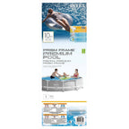 26700EH 10 ft. x 30 in. Prism Frame Steel Above Ground Outdoor Swimming Pool