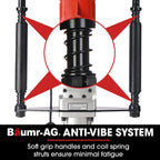 BAUMR-AG HP360e 2200W Electric Post Driver, with 2 Piling Socket Sleeves
