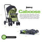 2024 Joovy Caboose Graphite Stroller Appletree