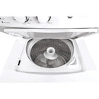 2025 3.8 Cu. Ft. Top Load Washer and 5.9 Cu. Ft. Electric Dryer Laundry Center – White
