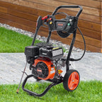 VEVOR Gas Powered Pressure Washer 3400 PSI 2.6 GPM  with Spray Gun and Extension Wand  5 Quick Connect Nozzles  Copper Pump