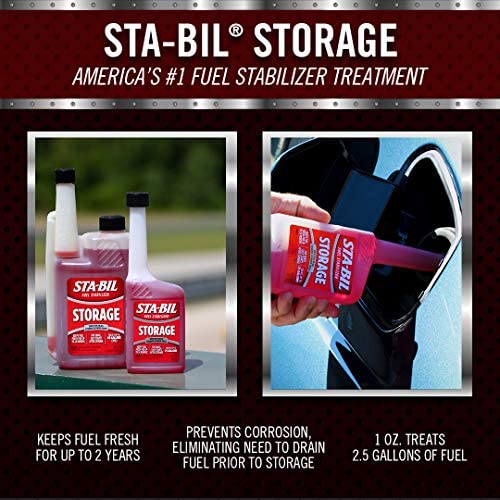 STA-BIL Storage Fuel Stabilizer - Keeps Fuel Fresh For Up To Two Years