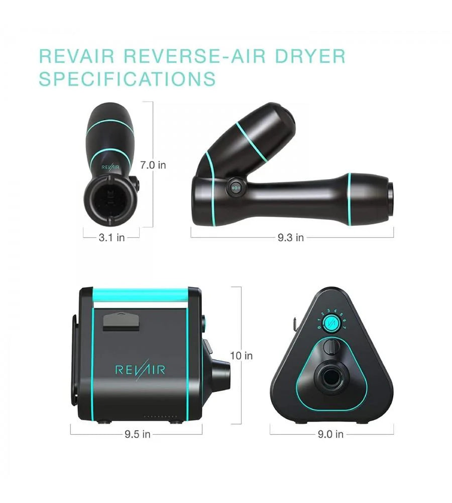 REVAIR Reverse Air Hair Dryer | Easily Dry and Straighten Hair