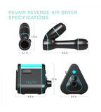 REVAIR Reverse Air Hair Dryer | Easily Dry and Straighten Hair