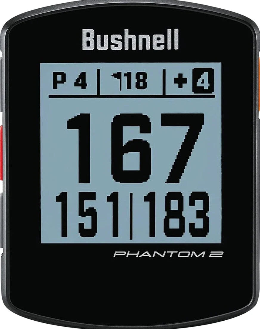 Bushnell Phantom 2 Golf GPS Rangefinder, Black