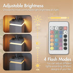 2 Set of Bedside Table 3 Drawers With LED Light