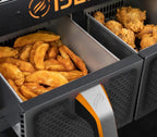 ??Clearance Sale??Blackstone 2-Burner 28" Griddle with Electric Air Fryer and Hood
