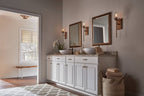 45295NBR Alton 5-in 1-Light Natural Brass Industrial Vanity Light