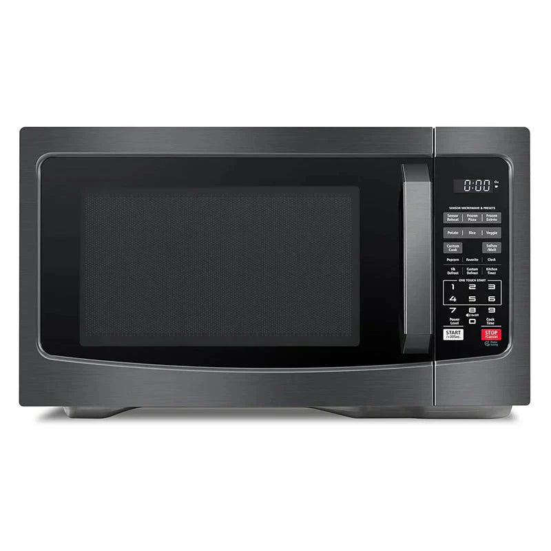 Air Fryer Combo 8-in-1 Countertop Microwave Oven, with Convection, Broil, Odor Removal Mode, 12.4" Position Memory Turntable, Child-Lock, 1.0 Cu.ft, Black Stainless Steel, ML2-EC10SA(BS)