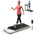 Under Desk Treadmill with Remote Control and LED Display for Home and Office