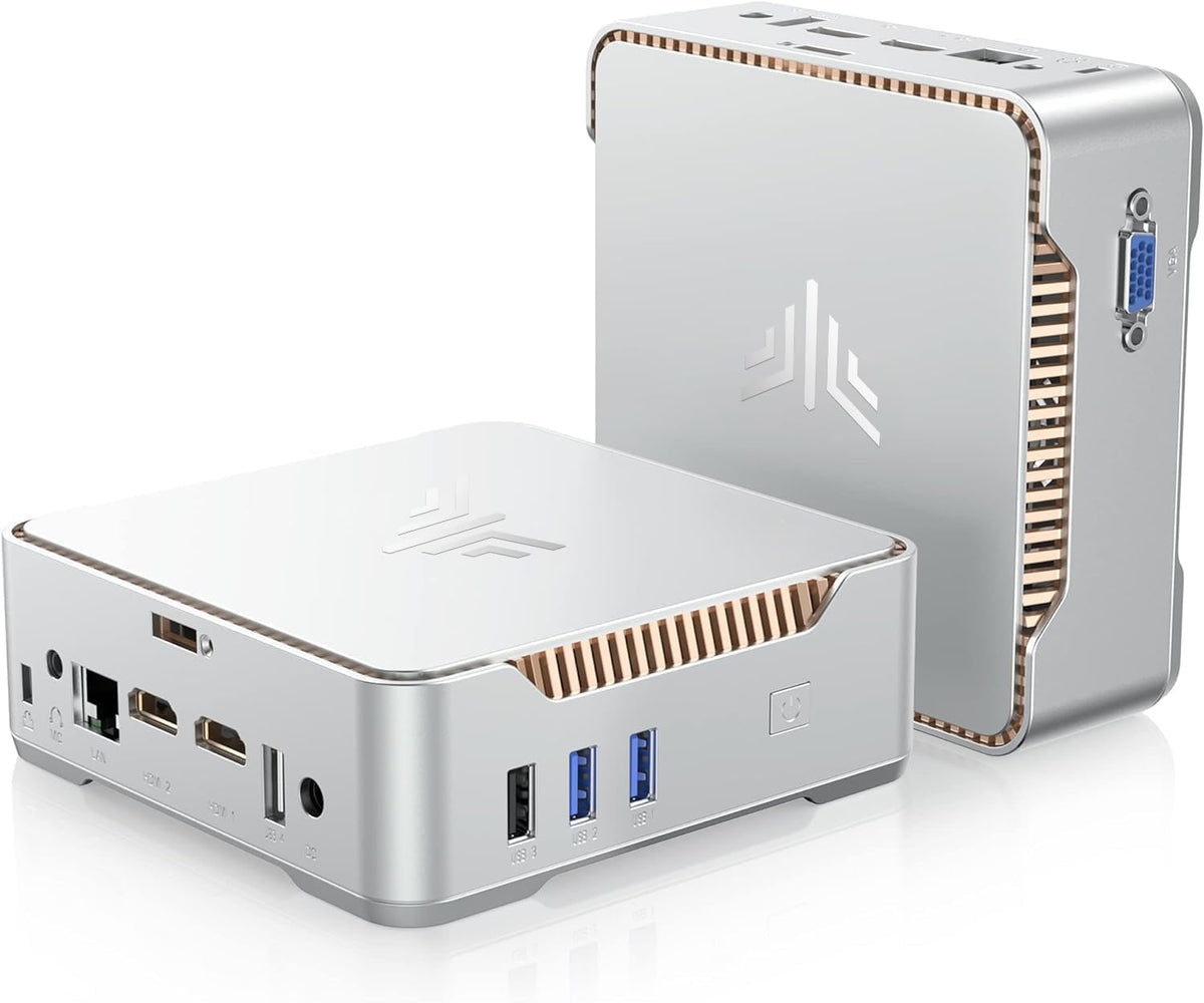 KAMRUI GK3Plus Mini PC, 16GB RAM 512GB M.2 SSD Mini Computers