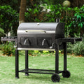 34-inch BBQ Charcoal Grill Outdoor Portable Barbecue Grill