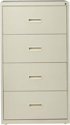 Lorell, LLR60559, Lateral File - 4-Drawer, 1 / Each, Putty