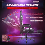 Homall Ergonomic High Back Game Chair with Swivel Seat