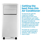 Igenix 9000 BTU Smart 3-in-1 Portable Air Conditioner
