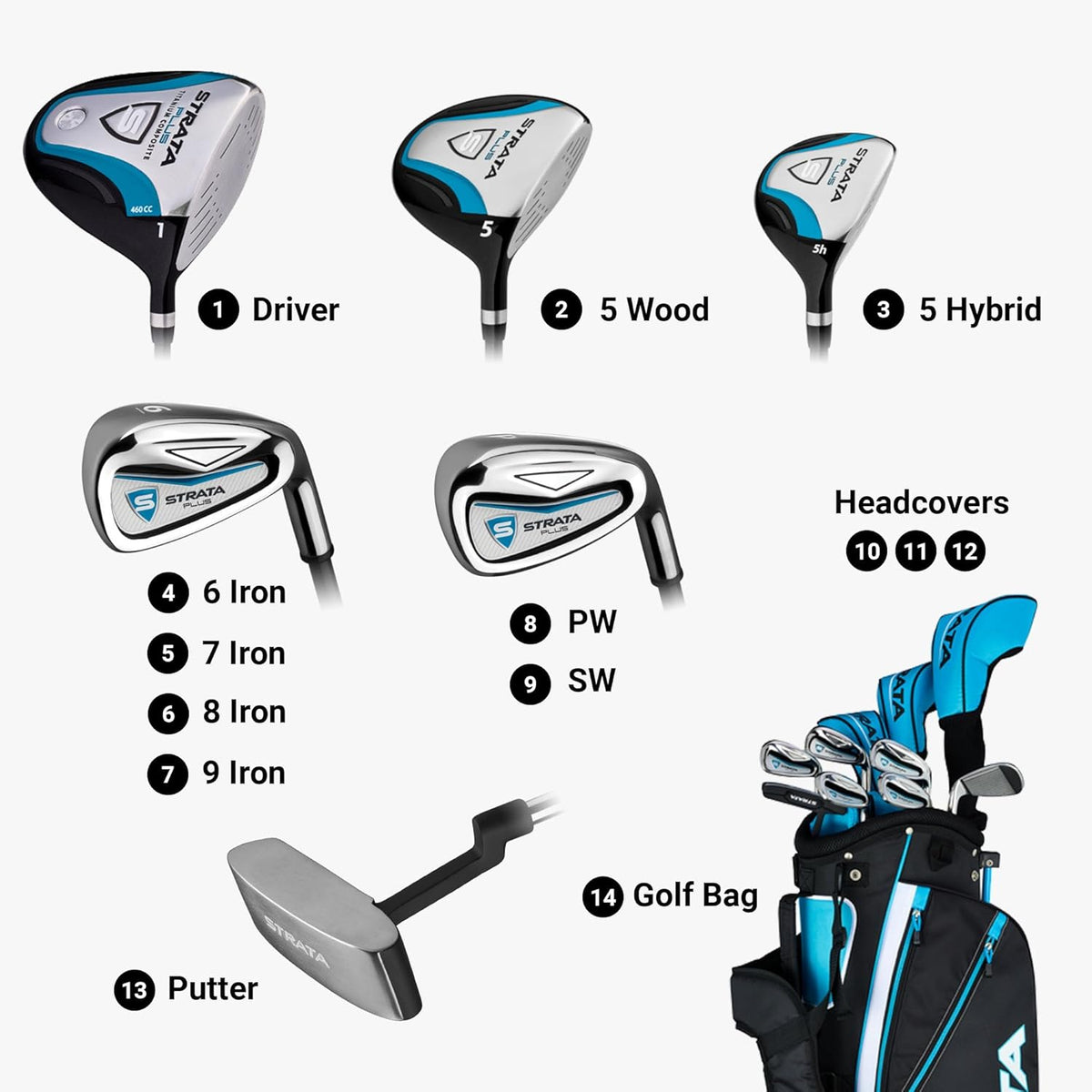 Callaway Women’s Strata Club Set, Complete Kit