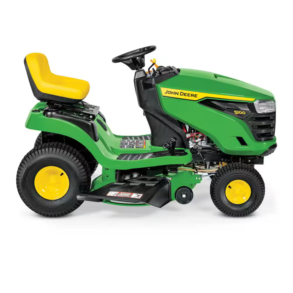 John Deere S100 42-in Riding Lawn Mower �C 17.5-HP Gas Hydrostatic Drive