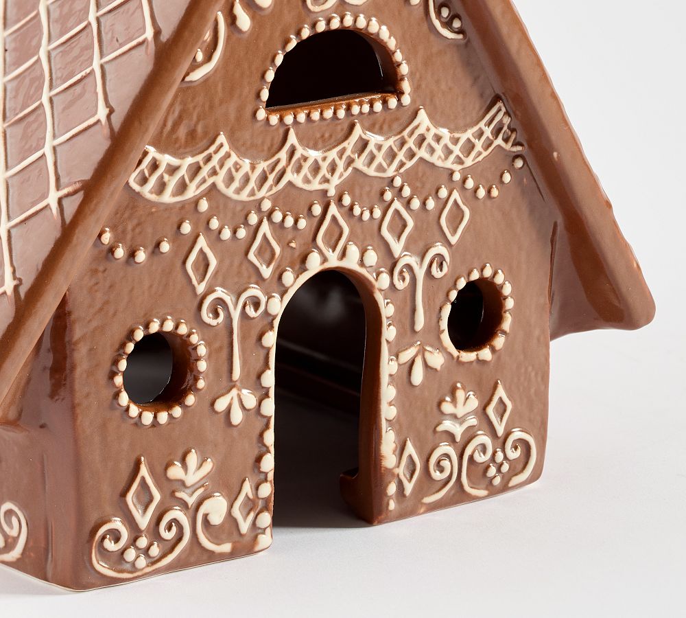 Handcrafted Gingerbread Village Houses