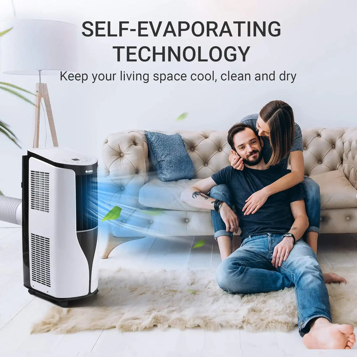 Gree Climatiseur portable 10 000 BTU