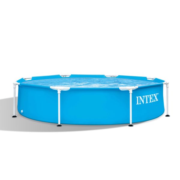 28205EH 8  X 20  Rust Resistant Durable Steel Frame Swimming Pool, Metal Frame Pools, Round