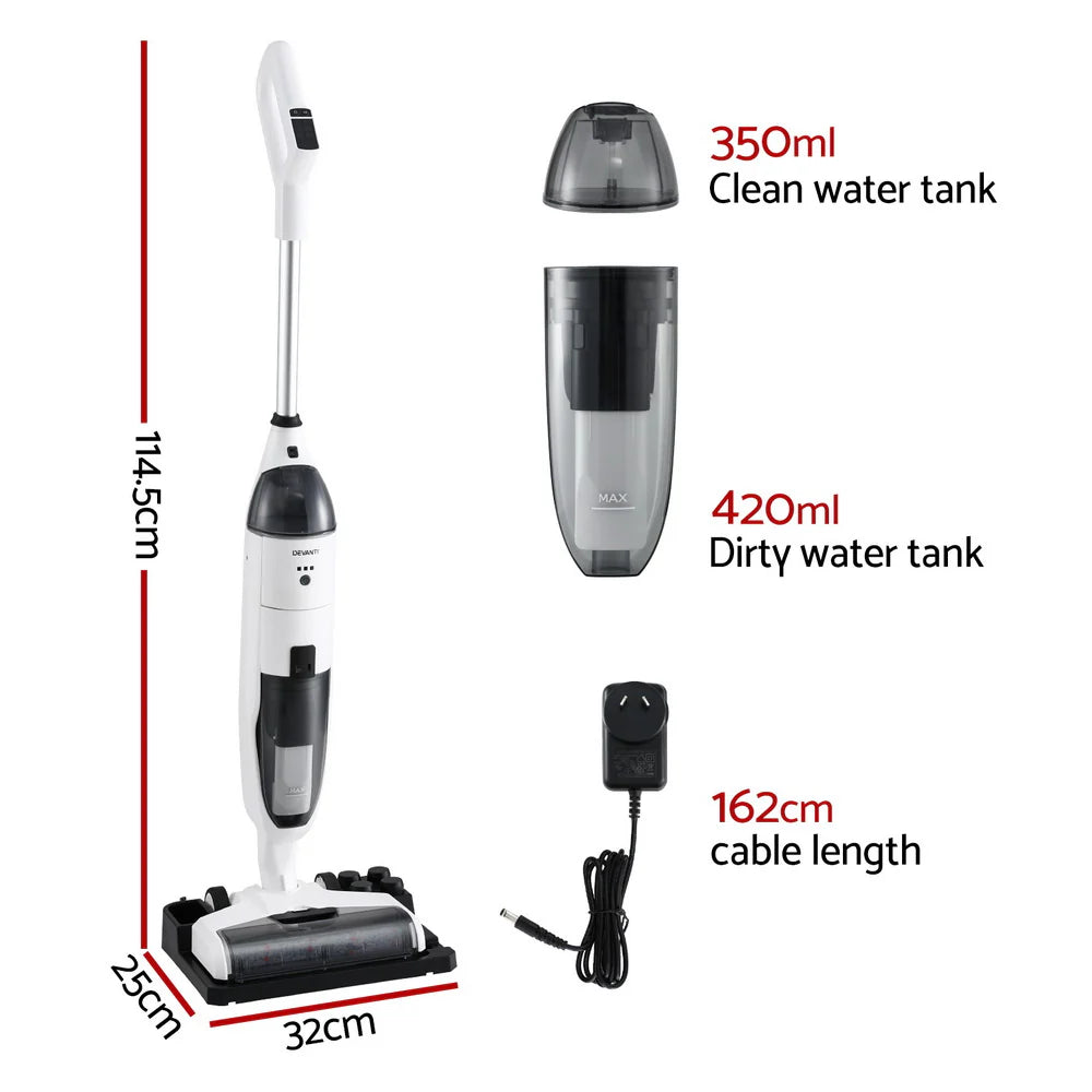 Devanti Wet Dry Stick Vacuum Cleaner 200W