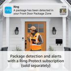 Ring Battery Doorbell Plus �?1536p HD+ Video, Motion Detection, Two-Way Talk, Color Night Vision, Alexa Compatible