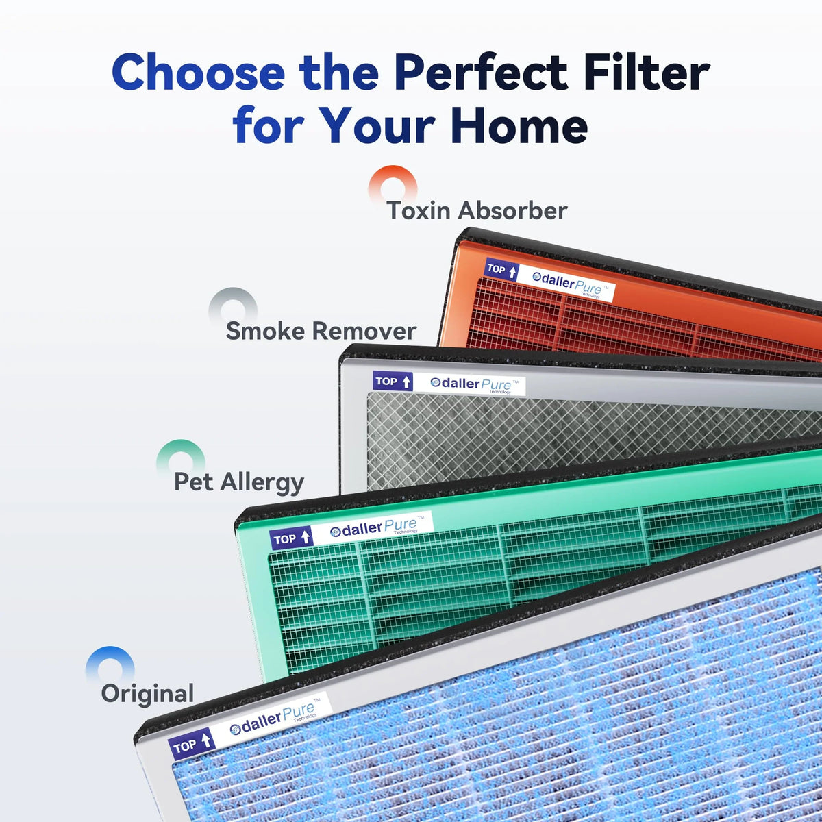 Membrane Solutions MSA3 Air Purifier for Home, Room Up to 1590 sq ft.